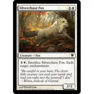MtG Trading Card Game Innistrad Common Silverchase Fox #31