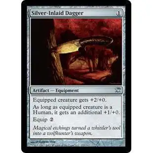 MtG Trading Card Game Innistrad Uncommon Silver-Inlaid Dagger #233