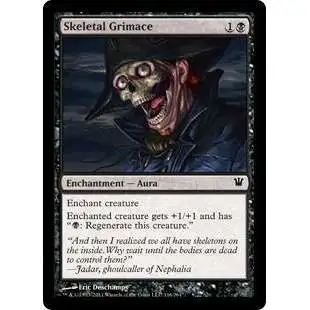 MtG Trading Card Game Innistrad Common Skeletal Grimace #116