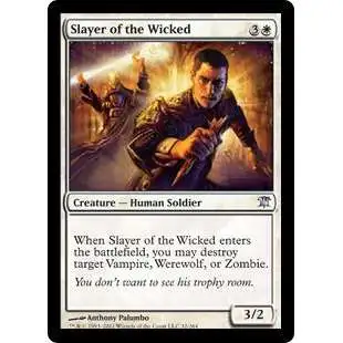 MtG Trading Card Game Innistrad Uncommon Slayer of the Wicked #32