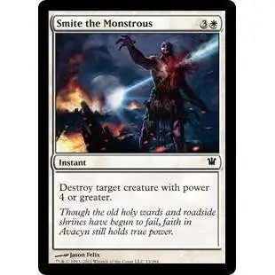MtG Trading Card Game Innistrad Common Smite the Monstrous #33