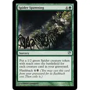 MtG Trading Card Game Innistrad Uncommon Spider Spawning #203