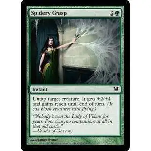 MtG Trading Card Game Innistrad Common Spidery Grasp #204