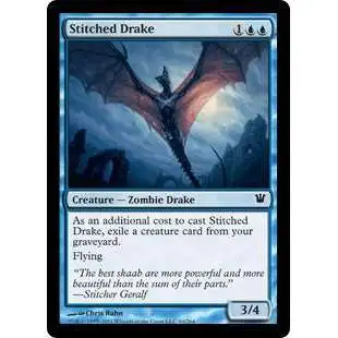 MtG Trading Card Game Innistrad Common Stitched Drake #80