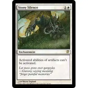 MtG Trading Card Game Innistrad Rare Stony Silence #36