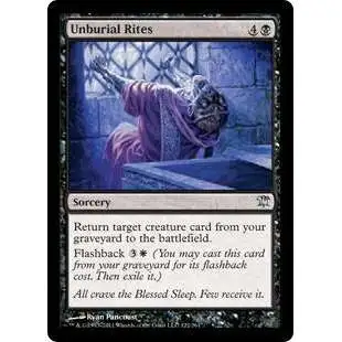 MtG Trading Card Game Innistrad Uncommon Unburial Rites #122
