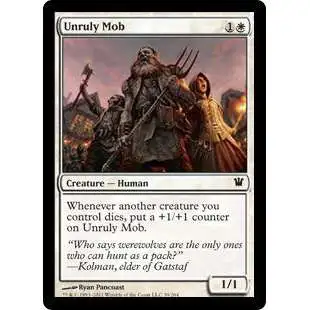 MtG Trading Card Game Innistrad Common Unruly Mob #39