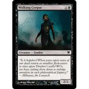 MtG Trading Card Game Innistrad Common Walking Corpse #126