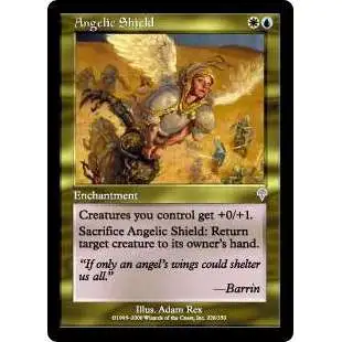 MtG Invasion Uncommon Angelic Shield #228