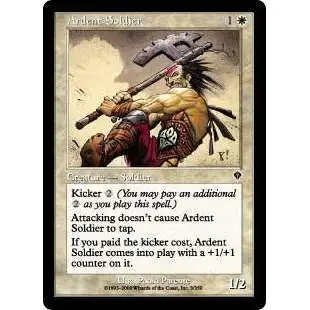 MtG Invasion Common Ardent Soldier #3