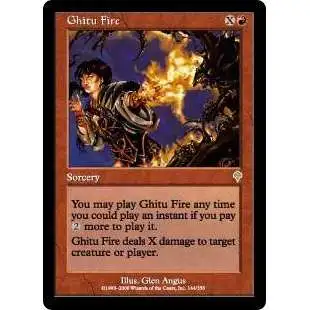 MtG Invasion Rare Ghitu Fire #144