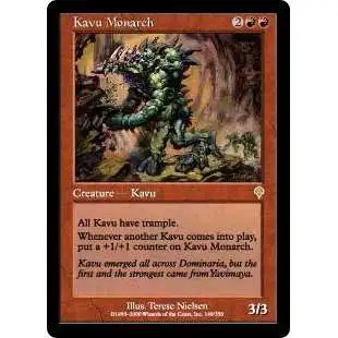 MtG Invasion Rare Kavu Monarch #149