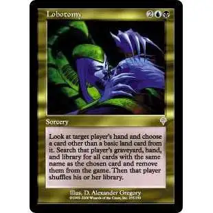 MtG Invasion Uncommon Lobotomy #255
