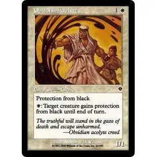MtG Invasion Common Obsidian Acolyte #22