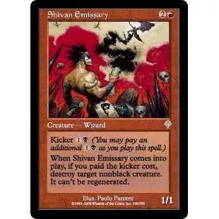 MtG Invasion Uncommon Shivan Emissary #166