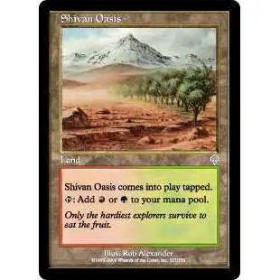 MtG Invasion Uncommon Shivan Oasis #327