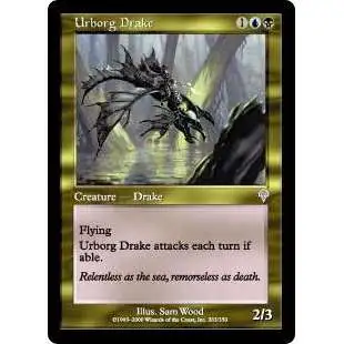 MtG Invasion Uncommon Urborg Drake #283