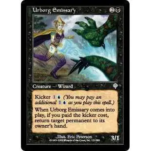 MtG Invasion Uncommon Urborg Emissary #131