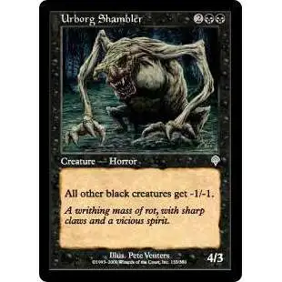 MtG Invasion Uncommon Urborg Shambler #133