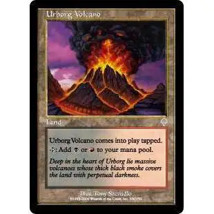 MtG Invasion Uncommon Urborg Volcano #330