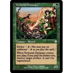 MtG Invasion Uncommon Verduran Emissary #221