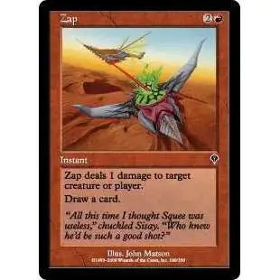 MtG Invasion Common FOIL Zap #180