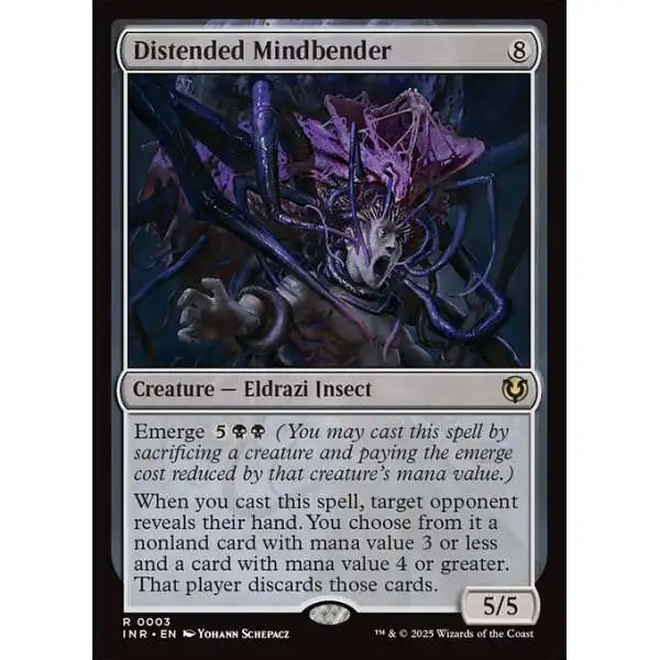 MtG Innistrad Remastered Rare Foil Distended Mindbender #3