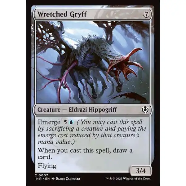 MtG Innistrad Remastered Common Foil Wretched Gryff #7