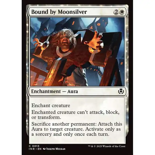 MtG Innistrad Remastered Common Foil Bound by Moonsilver #13