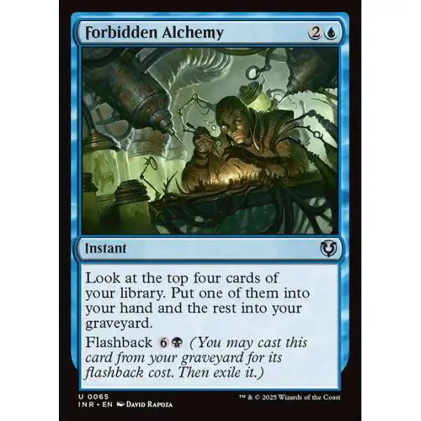 MtG Innistrad Remastered Uncommon Foil Forbidden Alchemy #65