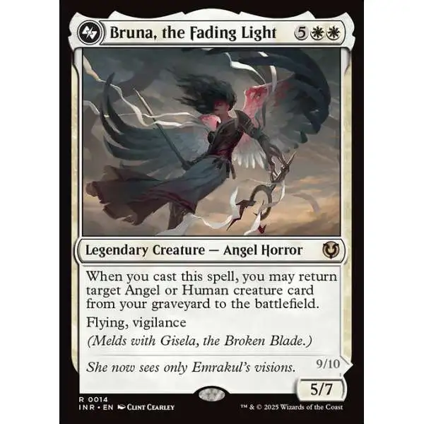 MtG Innistrad Remastered Rare Foil Bruna, the Fading Light #14a