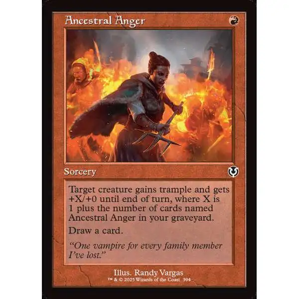 mtg anger card Ancestral [Innistrad: Double Feature] As long as Anger is in your graveyard and you control a Mountain Seething Anger - Magic card