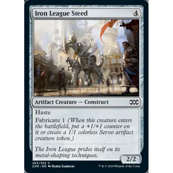 MtG Double Masters Common Iron League Steed #263