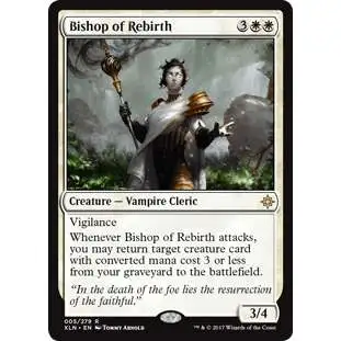 MtG Trading Card Game Ixalan Rare Bishop of Rebirth #5