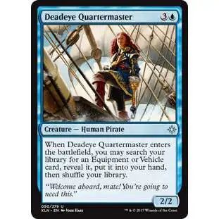 MtG Trading Card Game Ixalan Uncommon Deadeye Quartermaster #50