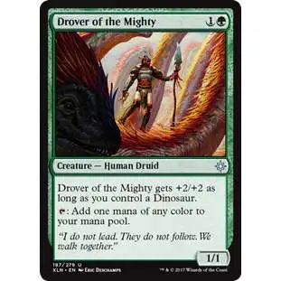 MtG Trading Card Game Ixalan Uncommon Drover of the Mighty #187