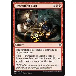 MtG Trading Card Game Ixalan Common Firecannon Blast #145