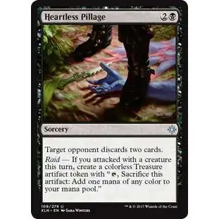 MtG Trading Card Game Ixalan Uncommon Foil Heartless Pillage #109