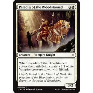 MtG Trading Card Game Ixalan Common Paladin of the Bloodstained #25
