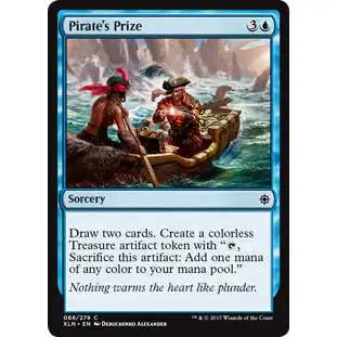 MtG Trading Card Game Ixalan Common Pirate's Prize #68
