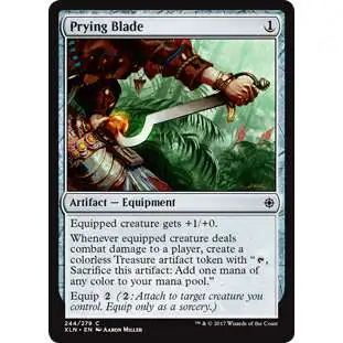 MtG Trading Card Game Ixalan Common FOIL Prying Blade #244
