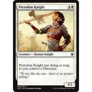 MtG Trading Card Game Ixalan Common Pterodon Knight #28