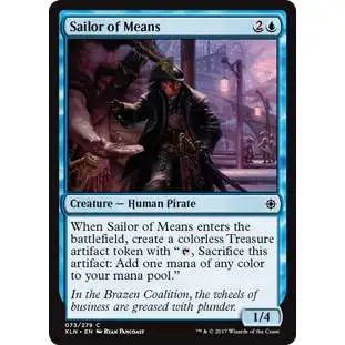 MtG Trading Card Game Ixalan Common Sailor of Means #73