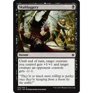 MtG Trading Card Game Ixalan Common Foil Skulduggery #123