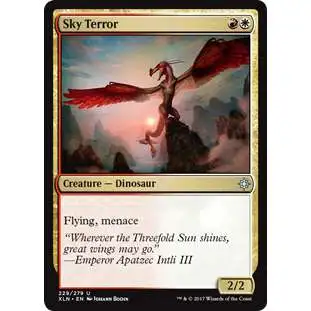 MtG Trading Card Game Ixalan Uncommon Sky Terror #229