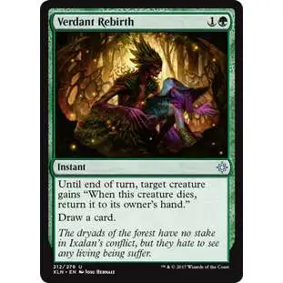 MtG Trading Card Game Ixalan Uncommon Verdant Rebirth #212