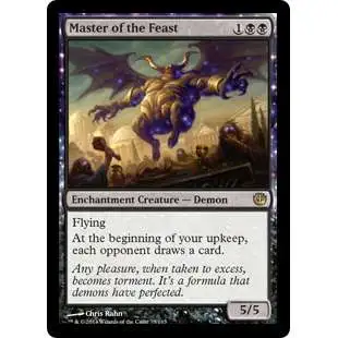MtG Journey Into Nyx Rare Master of the Feast #75