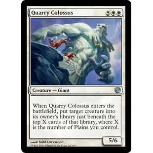 MtG Journey Into Nyx Uncommon Quarry Colossus #22