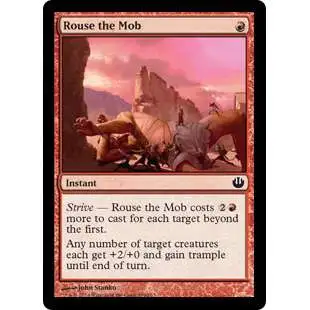 MtG Journey Into Nyx Common Rouse the Mob #109