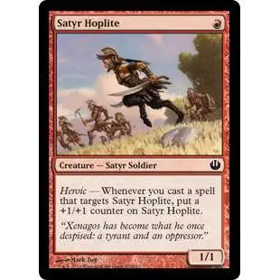 MtG Journey Into Nyx Common Satyr Hoplite #110